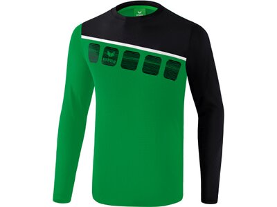 ERIMA Herren 5-C Longsleeve Grün