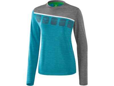 ERIMA Fußball - Teamsport Textil - Sweatshirts 5-C Longsleeve Damen Blau