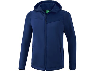 ERIMA Herren Softshelljacke Performance Blau