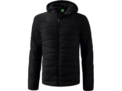 ERIMA Kinder Jacke winter jacket Schwarz