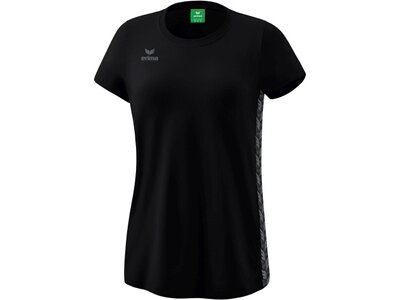 ERIMA Damen Essential Team T-Shirt Schwarz