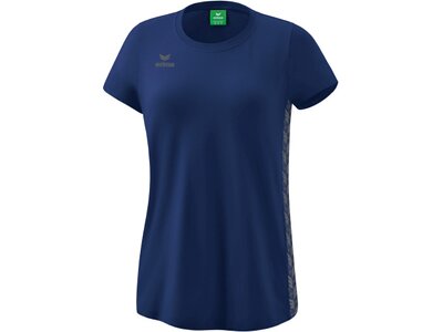 ERIMA Damen Essential Team T-Shirt Blau