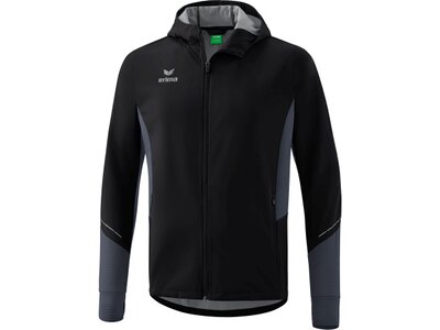 ERIMA Herren Funktionsjacke RACING running jacket Schwarz