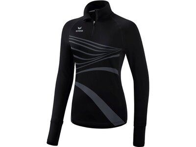 ERIMA Damen Rollkragen RACING longsleeve function Schwarz