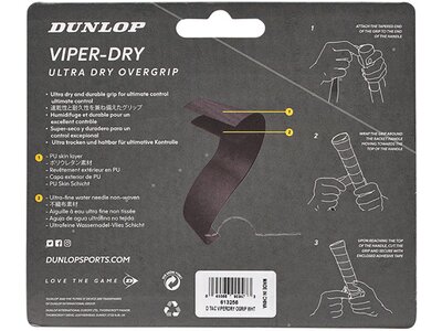 Griffband "VIPER DRY" 3er - weiß Gelb
