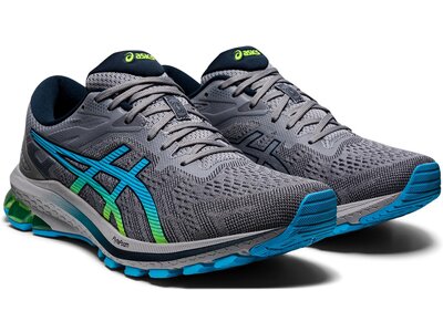ASICS Herren Laufschuhe Herren Runningschuhe GT-1000 10 Grau