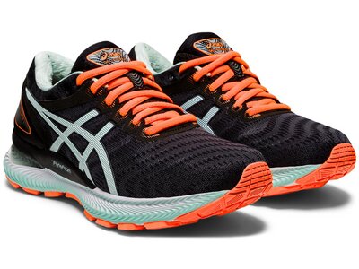 ASICS Damen Laufschuhe GEL-NIMBUS 22 Schwarz