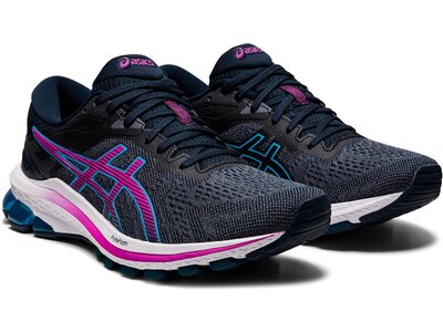 ASICS Damen Laufschuhe Damen Runningschuhe GT-1000 10 Blau