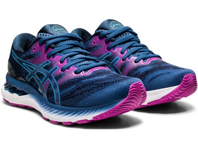 ASICS Damen Laufschuhe GEL-NIMBUS 23 Blau