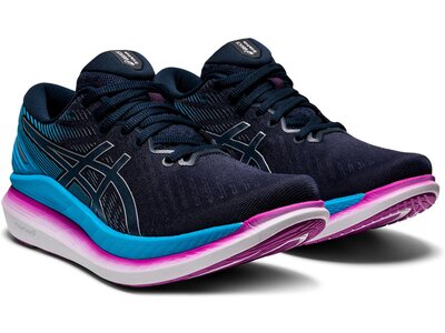 ASICS Damen Laufschuhe GlideRide 2 Blau