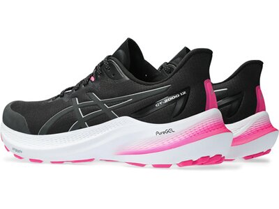 ASICS Damen Laufschuhe GT-2000 12 LITE-SHOW Schwarz