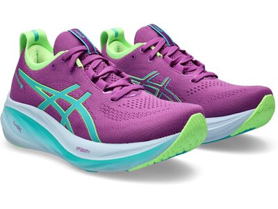 ASICS Damen Laufschuhe GEL-NIMBUS 26 LITE-SHOW Silber