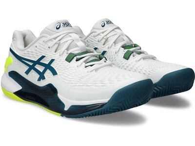 ASICS Herren Tennisoutdoorschuhe GEL-RESOLUTION™ 9 CLAY Weiß