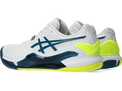 ASICS Herren Tennisoutdoorschuhe GEL-RESOLUTION™ 9 CLAY Weiß