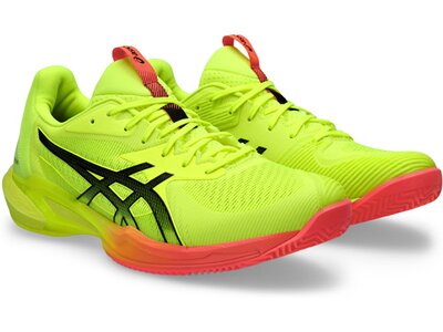 ASICS Herren Tennisoutdoorschuhe SOLUTION SPEED FF 3 CLAY PARIS Gelb