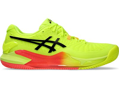 ASICS Herren Tennisoutdoorschuhe GEL-RESOLUTION 9 CLAY PARIS Gelb