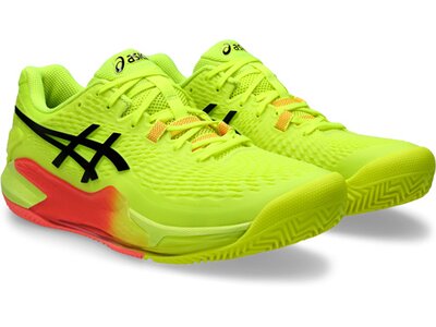 ASICS Herren Tennisoutdoorschuhe GEL-RESOLUTION 9 CLAY PARIS Gelb