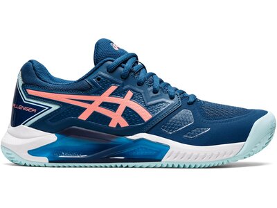 ASICS Damen Tennisoutdoorschuhe GEL-CHALLENGER 13 CLAY Blau