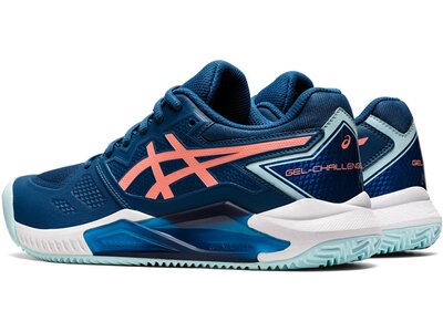ASICS Damen Tennisoutdoorschuhe GEL-CHALLENGER 13 CLAY Blau