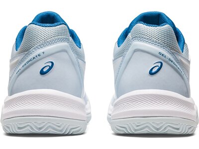 ASICS Damen Tennisoutdoorschuhe GEL-DEDICATE 7 CLAY Grau