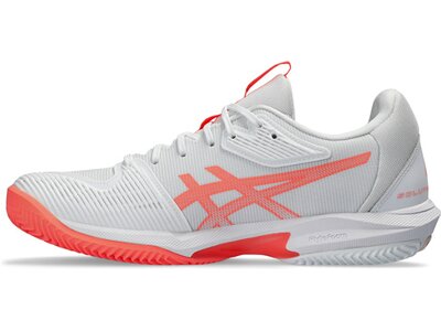 ASICS Damen Tennisoutdoorschuhe SOLUTION SPEED FF 3 CLAY Silber