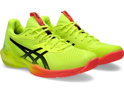 ASICS Damen Tennisoutdoorschuhe SOLUTION SPEED FF 3 PARIS Gelb