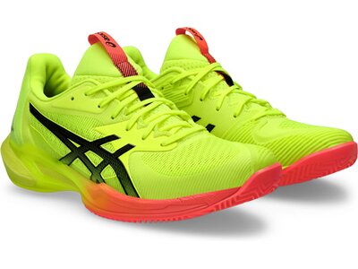 ASICS Damen Tennisoutdoorschuhe SOLUTION SPEED FF 3 CLAY PARIS Gelb