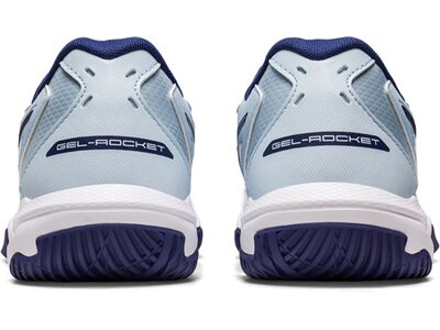 ASICS Damen Netballschuhe GEL-ROCKET 10 Silber