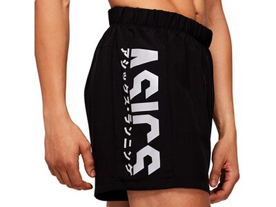 ASICS Herren Shorts KATAKANA 5IN SHORT Schwarz