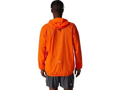 ASICS Herren Funktionsjacke FUJITRAIL JACKET Grau