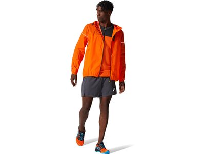 ASICS Herren Funktionsjacke FUJITRAIL JACKET Grau