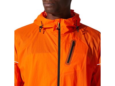 ASICS Herren Funktionsjacke FUJITRAIL JACKET Grau