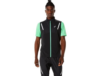 ASICS Herren Jacke LITE-SHOW VEST Schwarz