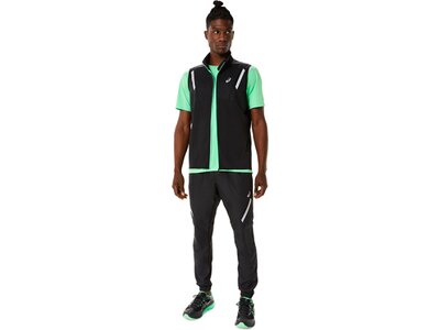 ASICS Herren Jacke LITE-SHOW VEST Schwarz