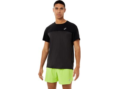 ASICS Herren T-Shirt RACE SS TOP Schwarz