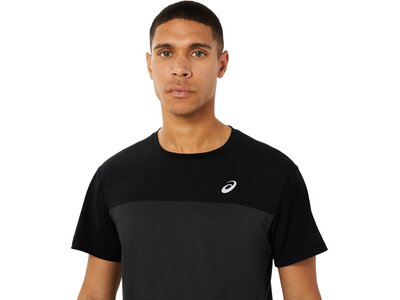 ASICS Herren T-Shirt RACE SS TOP Schwarz