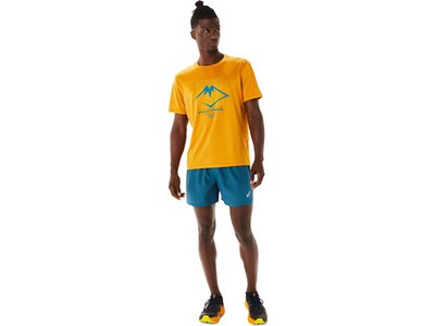 ASICS Herren T-Shirt FUJITRAIL™ LOGO SS TOP Blau