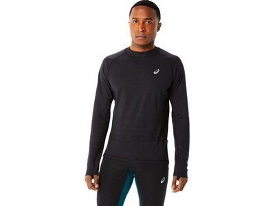 ASICS Herren T-Shirt WINTER RUN LS TOP Schwarz