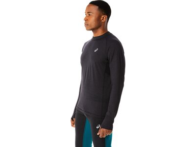 ASICS Herren T-Shirt WINTER RUN LS TOP Schwarz