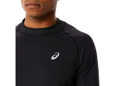 ASICS Herren T-Shirt WINTER RUN LS TOP Schwarz