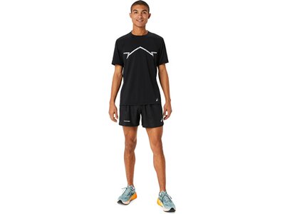 ASICS Herren Shorts LITE-SHOW 2-N-1 5IN SHORT Schwarz