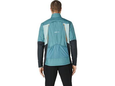 ASICS Herren Jacke WINTER RUN JACKET Grau