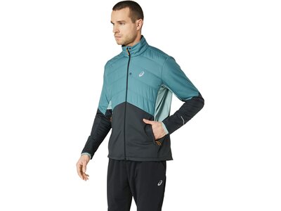 ASICS Herren Jacke WINTER RUN JACKET Grau