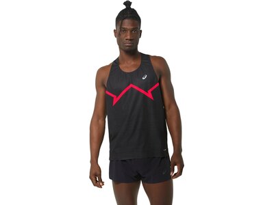 ASICS Herren T-Shirt VENTILATE ACTIBREEZE GRAPHIC SINGLET Grau