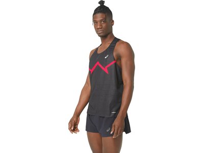 ASICS Herren T-Shirt VENTILATE ACTIBREEZE GRAPHIC SINGLET Grau