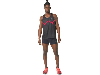 ASICS Herren T-Shirt VENTILATE ACTIBREEZE GRAPHIC SINGLET Grau