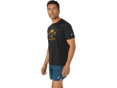 ASICS Herren T-Shirt FUJITRAIL LOGO SS TOP Braun