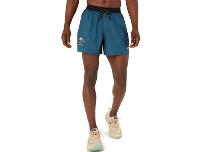 ASICS Herren Shorts FUJITRAIL ALL OVER PRINT 5IN SHORT Grau