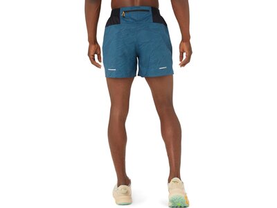 ASICS Herren Shorts FUJITRAIL ALL OVER PRINT 5IN SHORT Grau