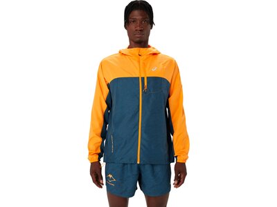 ASICS Herren Jacke FUJITRAIL PACKABLE WINDBREAKER Orange